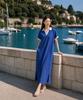 Metapeo Cozy Striped Dress Blue