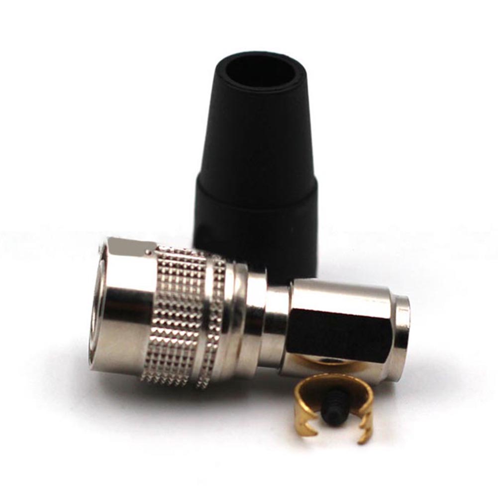 Heavy Machinery 6Pin Connector Rated Voltage 300V Zinc Alloy Body Brass Gold Plated Contacts For Automation Systems