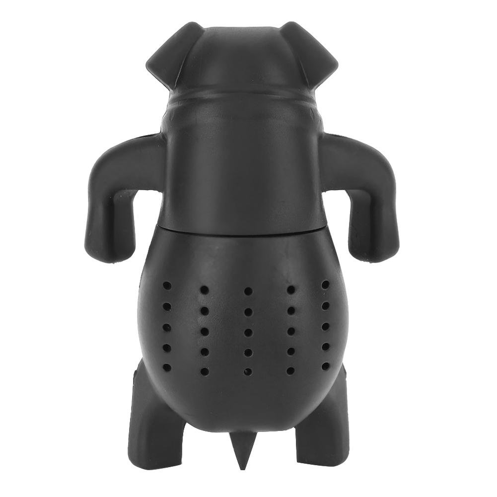 Cartoon Dog Silicone Loose Tea Strainer Infuser Filter Gadget Tea Accessory