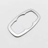 For Ford Focus   For Ford Fiesta MK8 2017 2018 Carbon Fiber Car Headlight Head Lamp Switch Cover Trim Inner Accessories