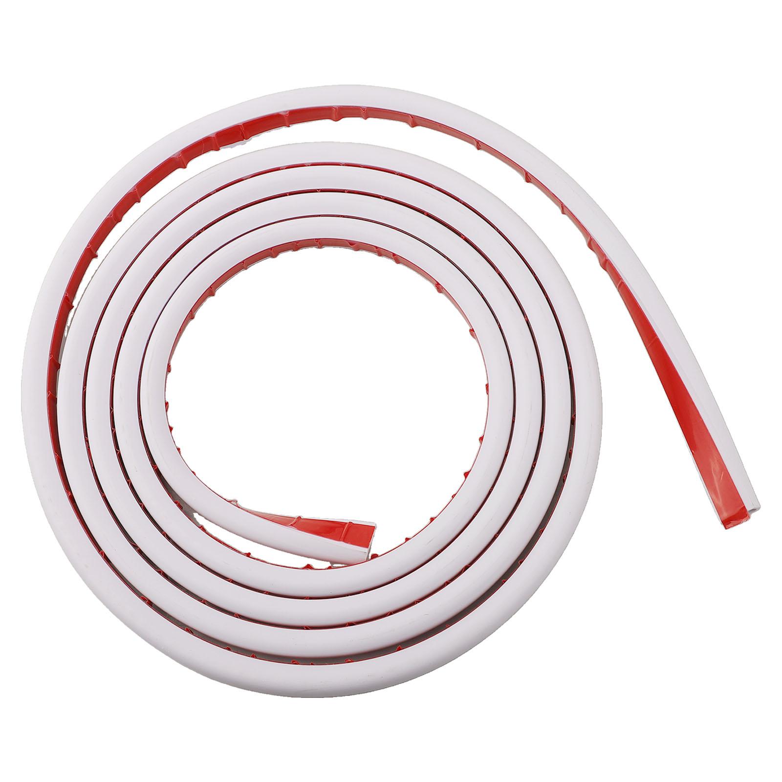 Trunking Duct Electric Cable Trunking White Flexible Pvc Cable Cover Electrical Wire Simple Installation Flexible PVC Material China Mainland