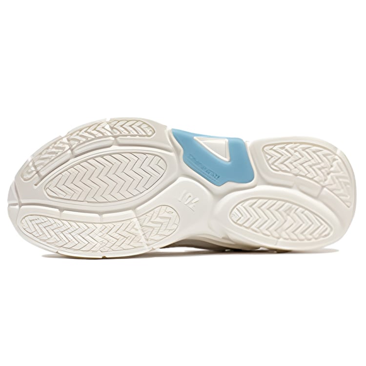 361 Cushioning Slip Resistant Abrasion Resistant Breathable Lightweight Low Top Running Shoes Women's Feather White 682232218