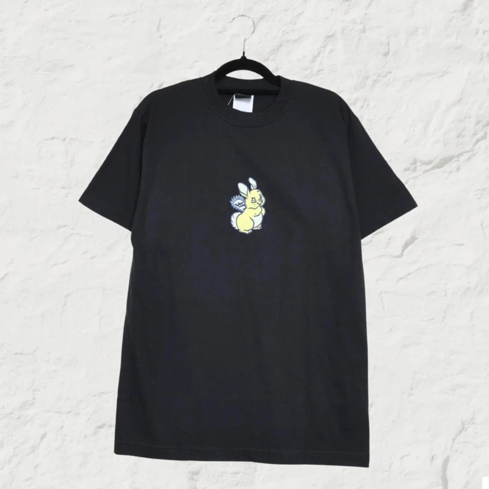 HUF Bad Hare Day Graphic T-Shirt – Black – Streetwear Tee – Size S XL