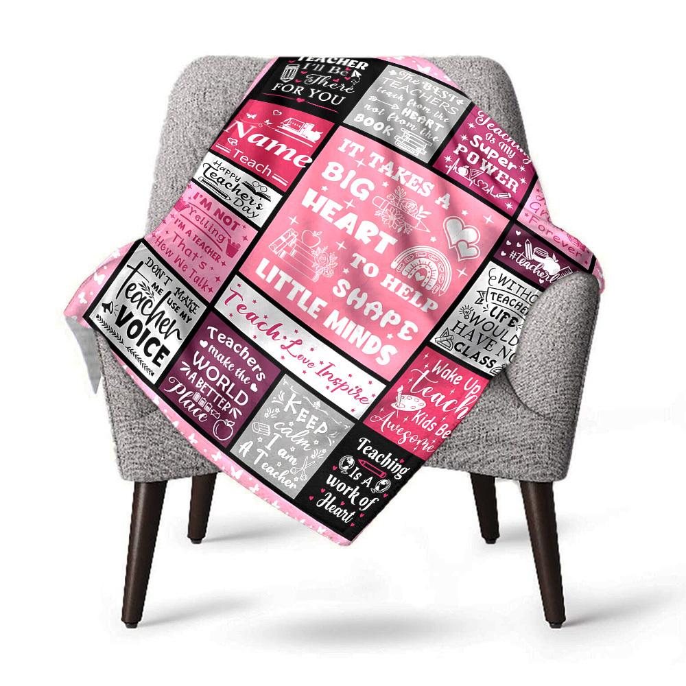 Maison Personnalisez Votre Nom Couvertures Confortables Douces Légères Toutes Saisons Couverture Polyvalente Pour Pique-niques Canapés Bureaux Lits Salons Cadeau Parfait
