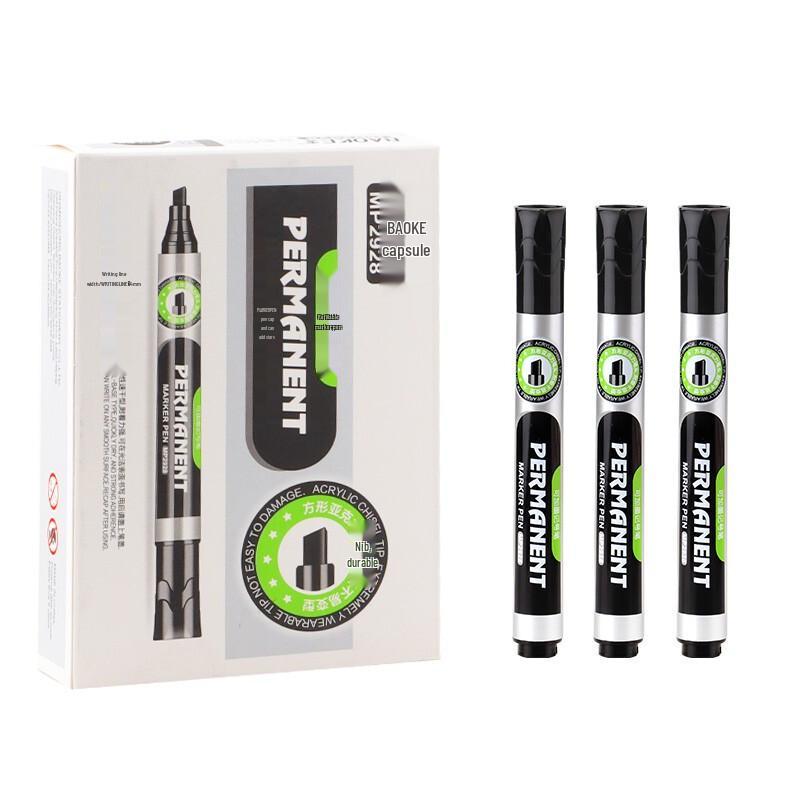 BAOKE MP2928 Oil-Based Marker Pen 12 Pens/Box