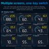 M12 HUD Car OBD2 GPS HUD On-board Computer Auto Projector Head Up Display Gadgets Inteligentes Electronics for Car Speedometer