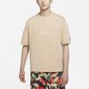 Jordan Flight Essentials Embroidered Logo Sport Crew Neck Short Sleeve T-Shirt Men Tops Apricot DA9890-245