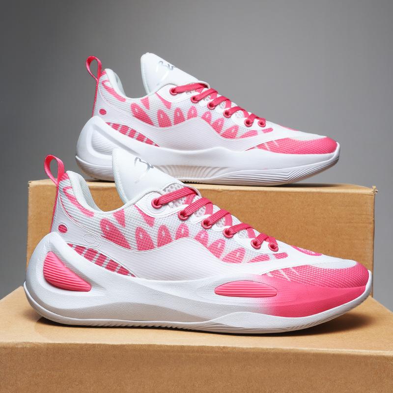 Specially for Large-size Basketball Shoes, Men's Shoes, Non-slip and Breathable Sports Shoes, Adolescent Middle School Students, Actual Combat Women's