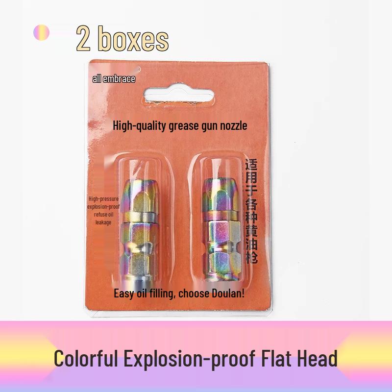 Univerzální tryska pro vysokotlakou mazací pistoli pro bagry