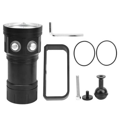 LED Diving Flashlight Portable Professional Underwater Lighting Waterproof Submarine Lamp