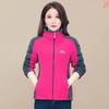 Doppelseitiger Fleece-Mantel für Damen - Sweatshirt mit Fleece-Futter für Mütter und Senioren (Frühling, Herbst, Winter).