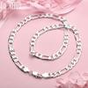 925 Sterling Silver 16-30 palců 8mm Boční řetízek Náhrdelník Svatba Šperky