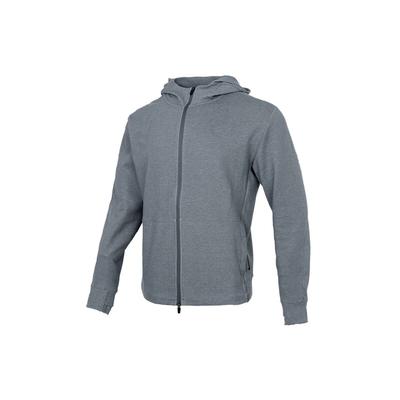 Bluza sportowa z kapturem zapinana na zamek męska odzież wierzchnia szara CU6261-068