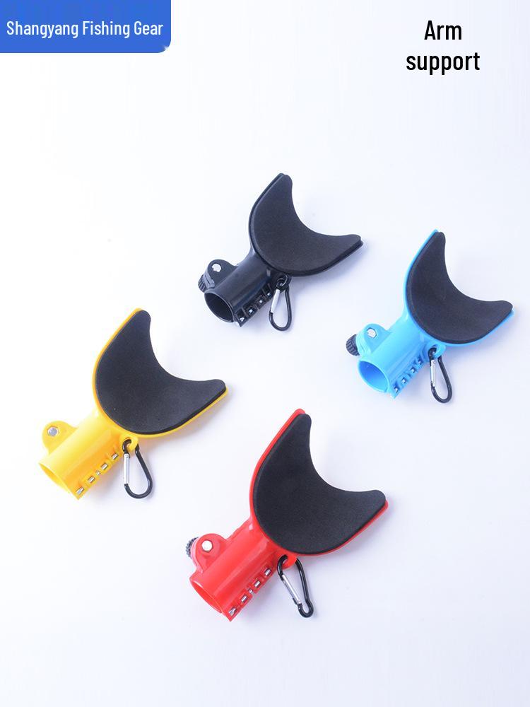 Universal Fishing Rod Arm Rest: Ergonomic Labor-Saving Bracket for Big Game Lures