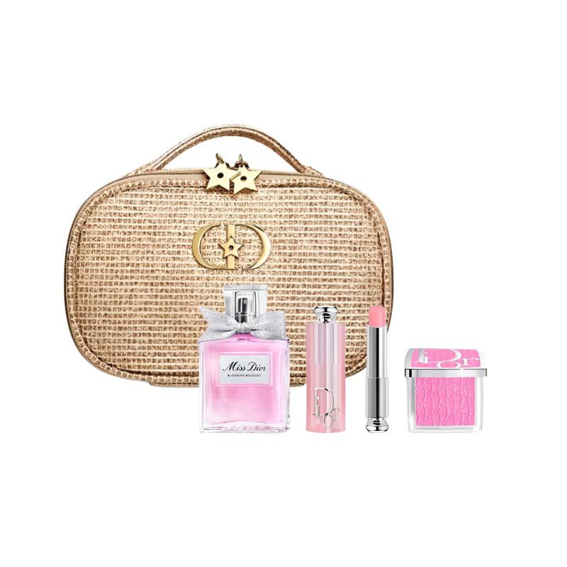 

DIOR Perfume Charming Color Changing Lip Balm + Single Color Blush + Flower Sweetheart Set Fantasy Star Wish Limited Three Piece Set Eau de Toilette красный