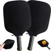 With Zipper Pickleball Paddle Cover Soft Texture Pickleball Protector Bag  Racket Storage