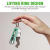 New Keychain Mini LED Flashlight UV Multi-function Magnetic Torch Portable USB Rechargeable Keychain Flashlight Outdoor Lighting