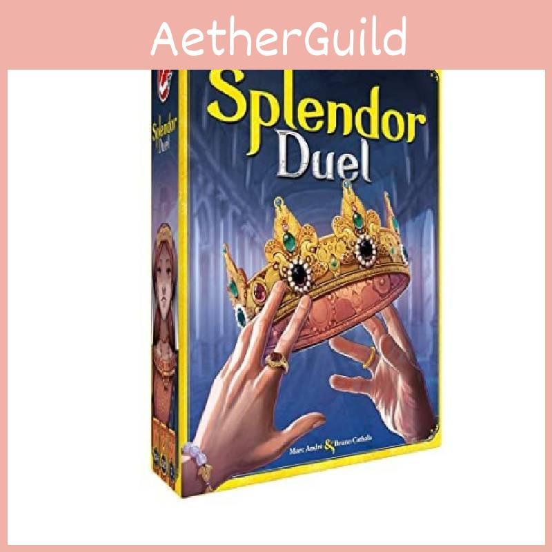 Splendor Kartenspiel mit robusten Plastikkarten für Kinder und Familienunterhaltung