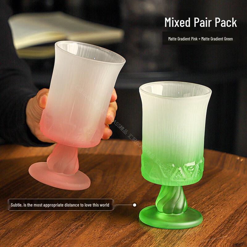 French Style Thickened Glass Cocktail & Beverage Goblet
