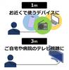 Of Single Ear Wired Headphone 3m Black Fame Project<Set 2> In-Ear (for TV/Radio/Hospital Use) FMK-EP2402MC3BK2
