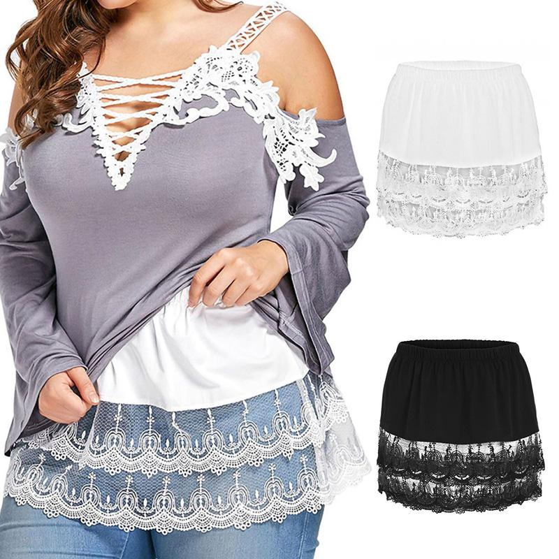 Half Slip Plus Size Mini Skirt Clothes 