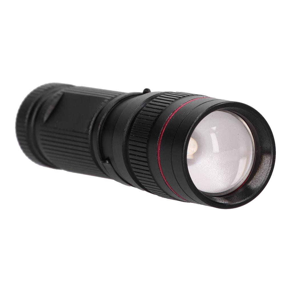 Mini UV Lommelykt Teleskopisk Fokusering Bærbar 365nm Lommelykt for Seddel Jade Deteksjon Natt