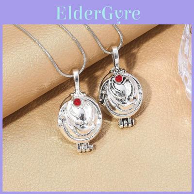 The Vampire Diaries Red Rhinestone Decoration Openable Alloy Necklace For Fans And Cosplay