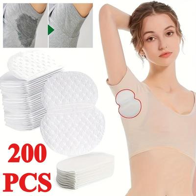 100pcs Armpit Sweat Absorbing Patch, Armpit Patch, Anti Sweat Patch, Summer Anti Sweat, No Trace, Invisible Breathable Sweat Barrier Patch
