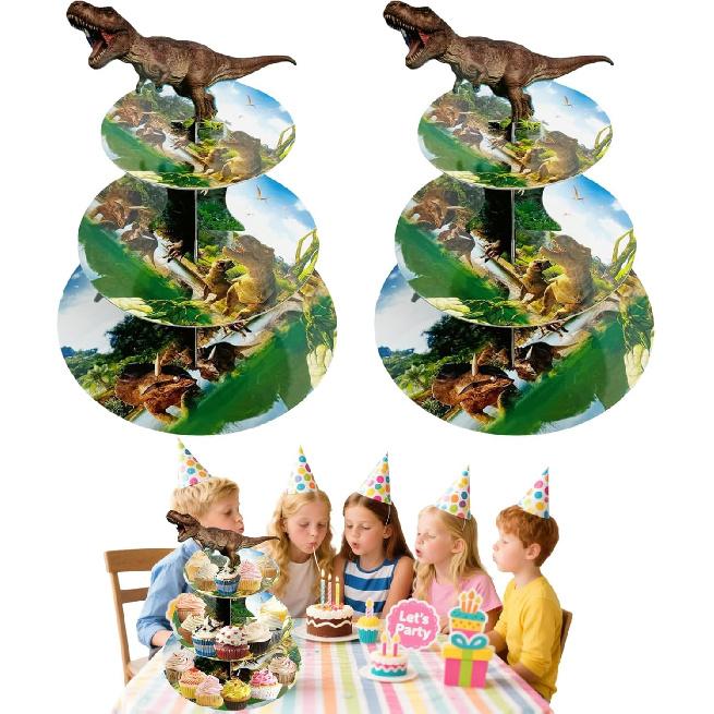 3 Tier Butterfly Cupcake Stand,Suitable for Butterfly Themes – Easy to Assemble& Reble(1Butterfly)