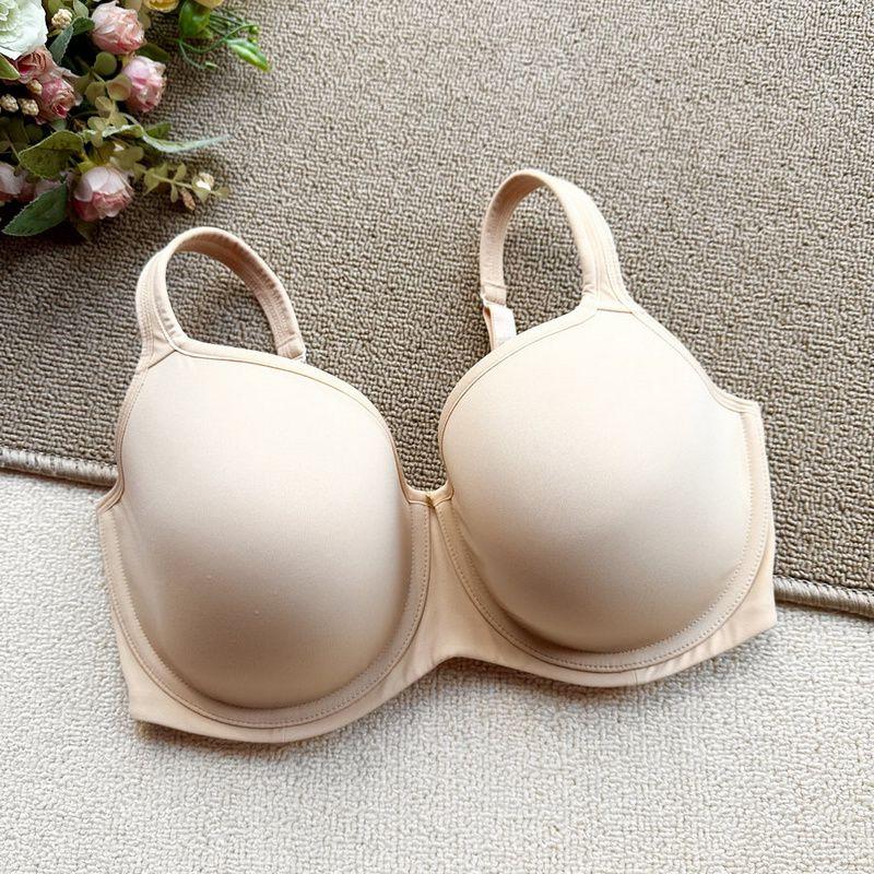 

Пуш-ап Тонкая Глянцевая Поверхность без Царапин Не Просвечивающий Соски Широкие Бретели Клетчатый Простой Европейский и Американский Стиль Ветер Нижнее Белье Бюстгальтер 90E Transparency