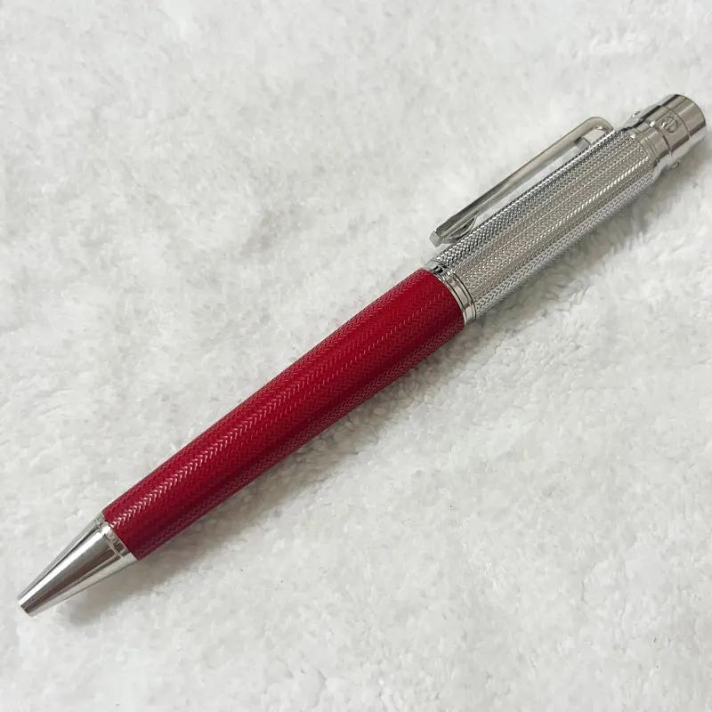 Rollerball Ballpoint Pen Blue Carving With Serial Number Writing Smooth Stationery