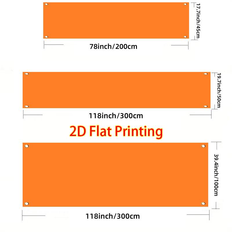 Spring Summer Tropical Plant Stream Fence Banner Outdoor Decor