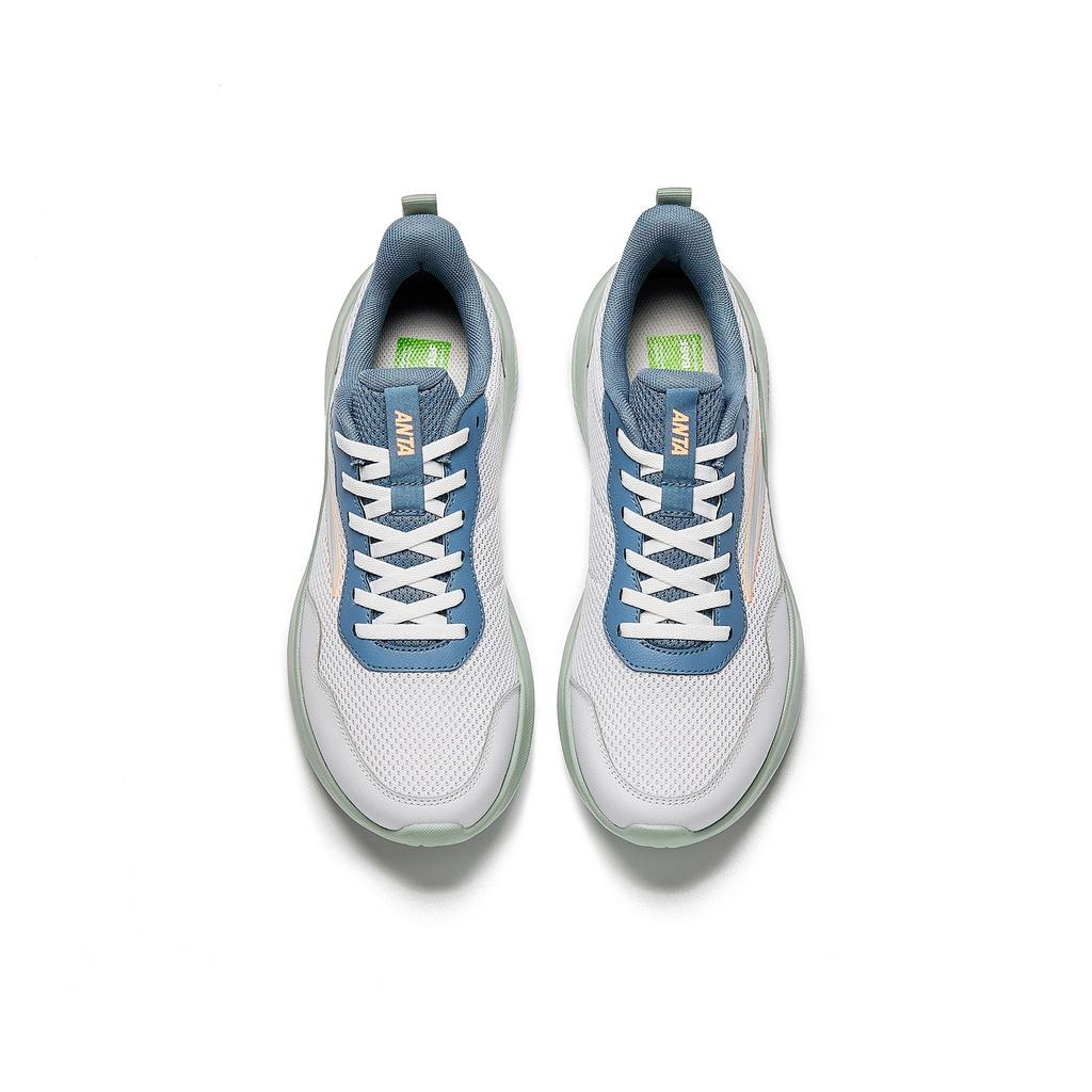 Anta Sky Dämpfung Leichte Laufschuhe Herren Sneaker Sand-Grau Nebel-Blau Eis-Grün 912615541-6