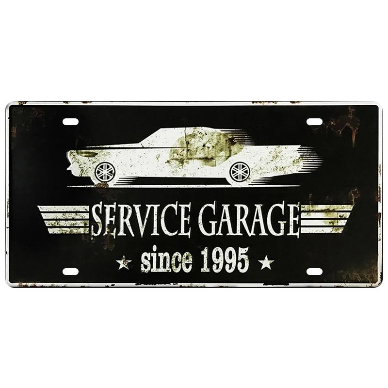 Motor Bus Car Plate License Metal Tin Signs US Route 66 Tinplate Poster Vintage Pin Up Signs Bar Cafe Garage Wall Decor Plaques