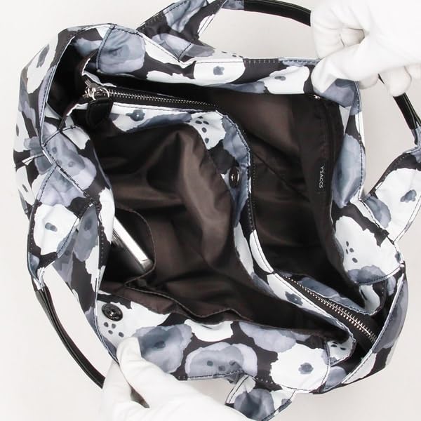 Isaac Tote Bag, All-Over Print Tote Bag, 1001402, Black (10)