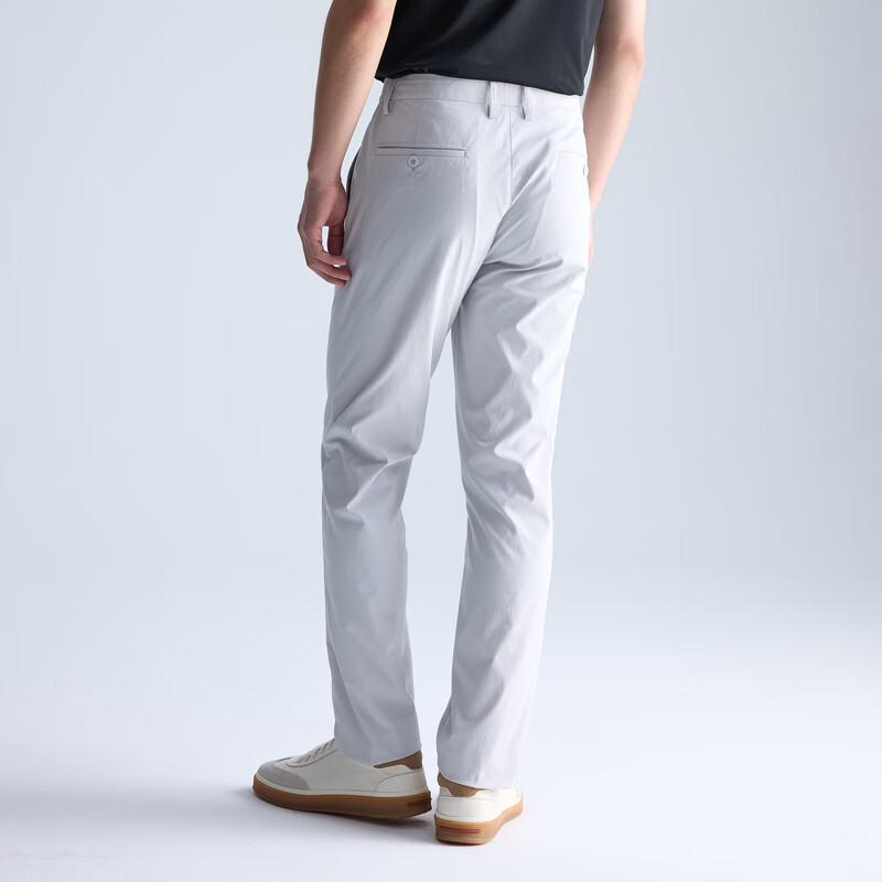 LILANZ Men's Air Textured Straight-Leg Casual Pants