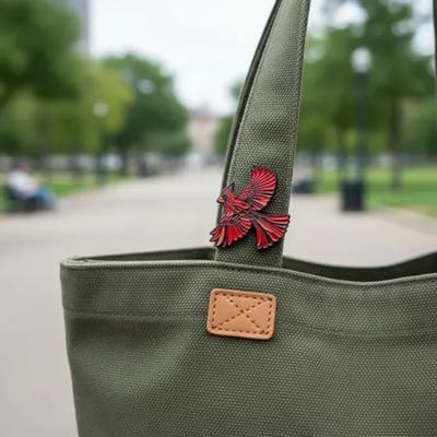 Värviline metslooma emailitud pross Vitraažistiilis looma rinnamikrofon Armas hunt rebane punane lind koolibri prossikleeps jakkidele sallidele seljakottidele