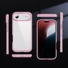 For Apple Transparent Mobile Phone Case for Apple 16/15/14/13 Two-in-one 2.0mm PC Mobile Phone Transparent Case
