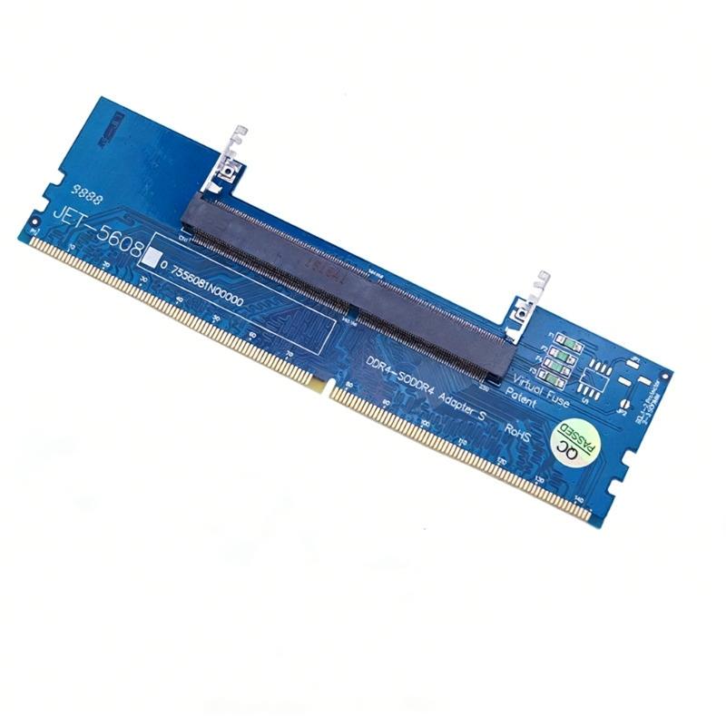 Laptop to Desktop Adapter Card DDR3/DDR4/DDR5 Memory Connector Memory Stick SO-DIMM To PC DIMM Computer Converters