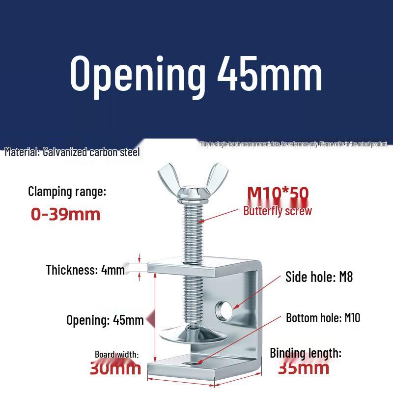 304 Tiger Clip U-Shaped Woodworking G-Clamp