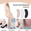 Anti Slip Silicone Self-adhesive Front Palm Rest Women's Heel Pad Soft Padding Adjustable Size Pad Foot Care Insoles