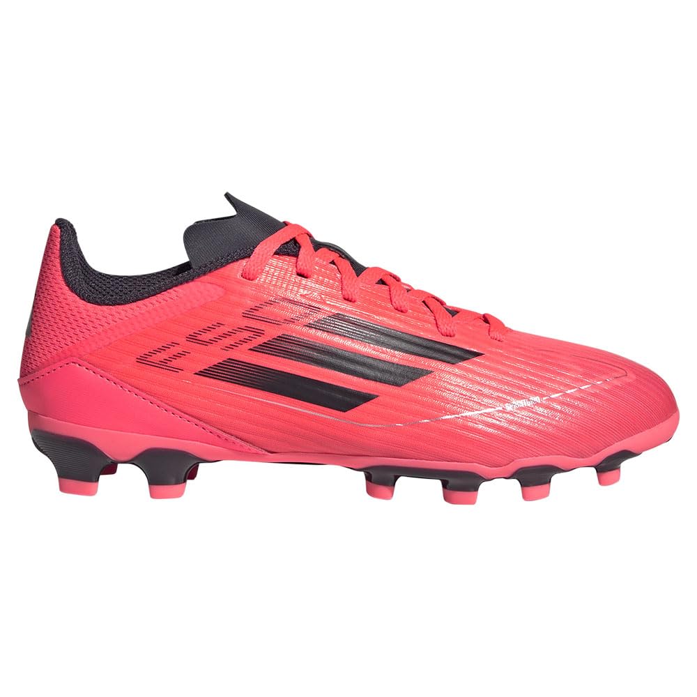 

Soccer Spikes Junior Kids F50 LEAGUE Boys Girls NIR18 Metallic cm [Adidas] HG/AG 17~24.5cm Turbo/Aurora Black/Platinum (IF1371) 19.0