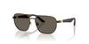 EMPORIO ARMANI Sunglasses for Matte Dark Lens Men. Frame Brown. Lens Brown. Width 51mm. (Model Number 0EK2003)