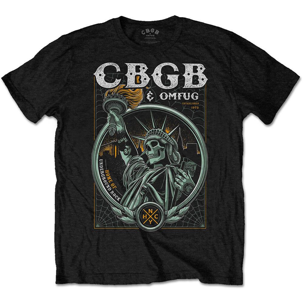 CBGB Unisex T-Shirt: Liberty S
