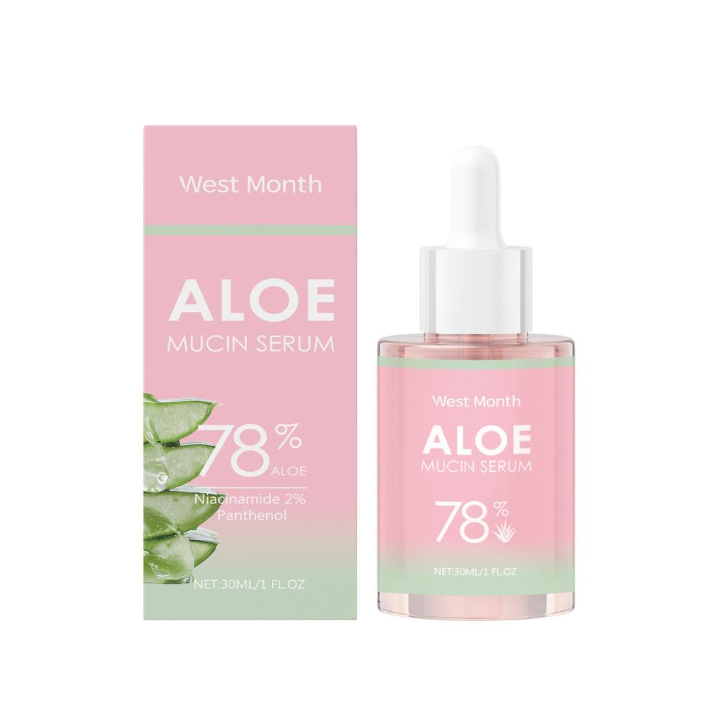 West Month Aloe Vera Soothing Essence Hydrating Moisturizing Facial Serum For Glowing Skin