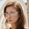 Retro Sunglasses Women UV400 Oval Shades Rhinestone Diamonds Protective Eyewear Sunscreen UV Protection Vintage Style