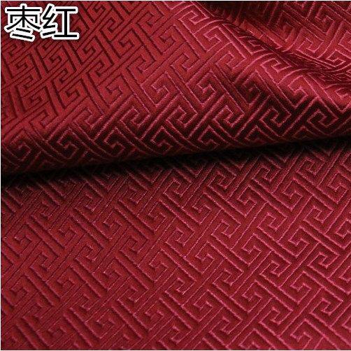 Brocade Jacquard Fabrics Smooth for Women Clothing Doll Hanfu Handmade Diy Pillowcase Sewing Packaging Cloth 50/100/150/200*75cm