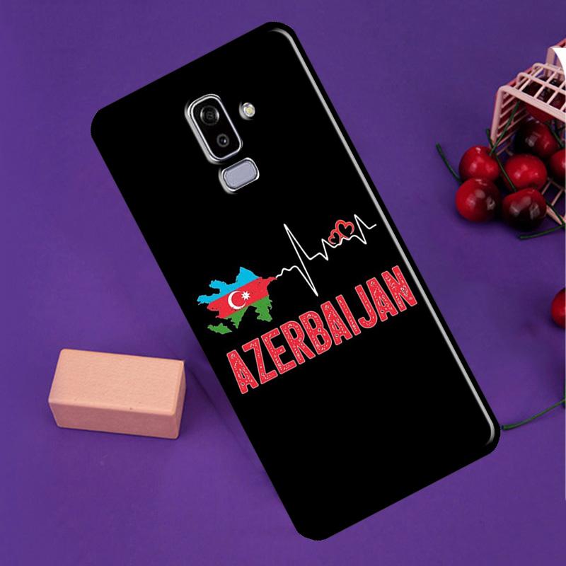 Azerbaijan Flag Coat of Arms For Samsung Galaxy M35 M55 M15 M56 M36 M16 M31 M11 M13 M53 M12 M32 M52 M14 M34 M54 M06 Case