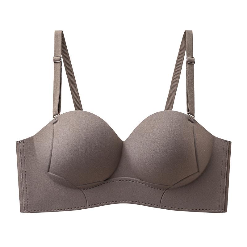 Invisible Bra Women's Gathering Underwear Anti-slip Bra Invisible Sports Bra Push Up Bra