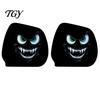 Unique Horror Graphic Accessories Car Headrest Cover, Funny Cartoon Print, Stretchy Seat Protector, Auto Interior Decoration for Cars SUVs Quick
